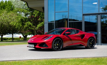 2023 Lotus Emira (Color: Magma Red) Front Three-Quarter Wallpapers 450x275 (40)