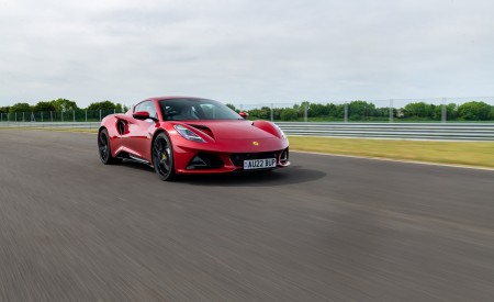 2023 Lotus Emira (Color: Magma Red) Front Three-Quarter Wallpapers 450x275 (27)