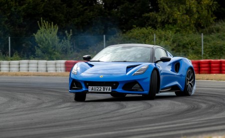 2023 Lotus Emira (Color: Seneca Blue) Front Wallpapers 450x275 (52)