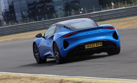 2023 Lotus Emira (Color: Seneca Blue) Rear Wallpapers 450x275 (56)