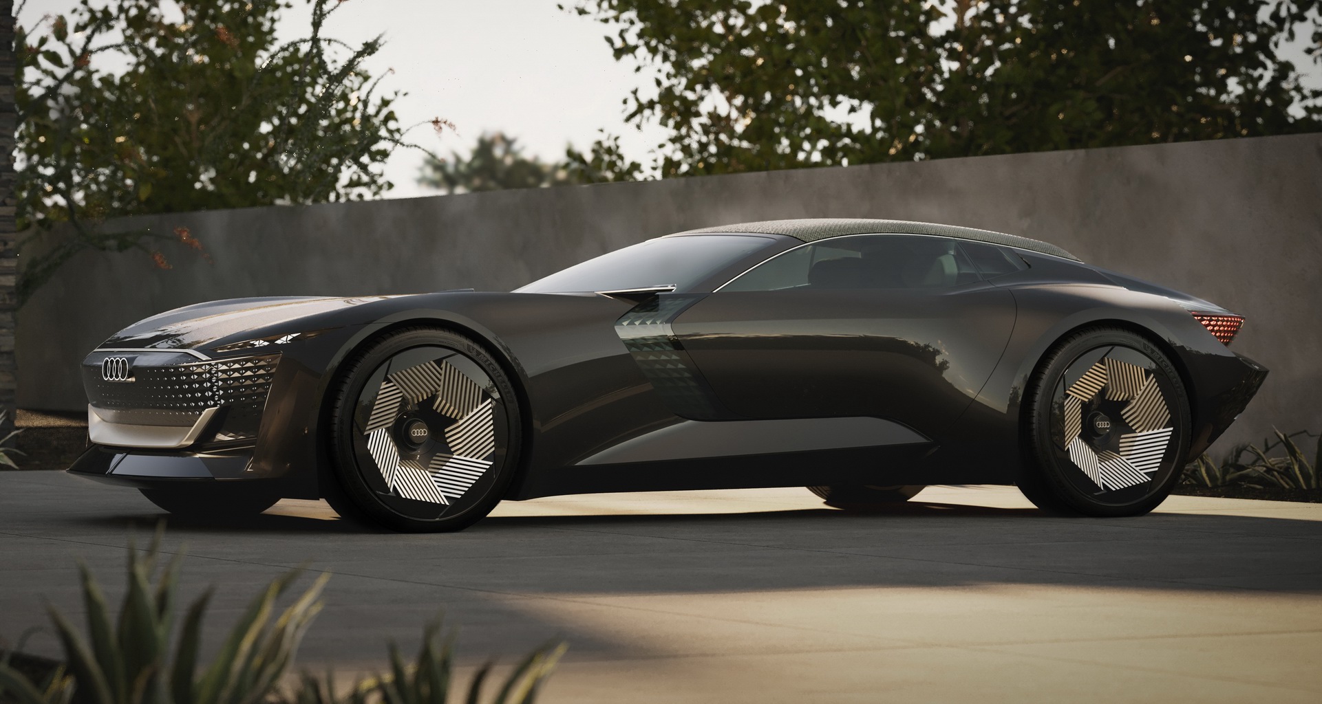 2021 Audi Skysphere Concept (Color: Stage Light) Front Three-Quarter Wallpapers #30 of 91