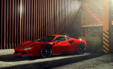 2021 Ferrari F8 Tributo N-Largo by Novitec Front Three-Quarter Wallpapers 450x275 (3)