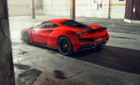 2021 Ferrari F8 Tributo N-Largo by Novitec Rear Three-Quarter Wallpapers 450x275 (2)