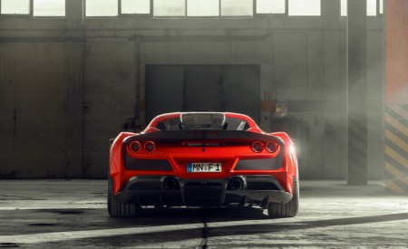 2021 Ferrari F8 Tributo N-Largo by Novitec Rear Wallpapers 450x275 (7)