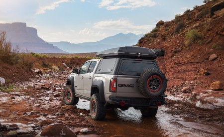 2021 GMC Canyon AT4 OVRLANDX Concept Rear Three-Quarter Wallpapers 450x275 (4)