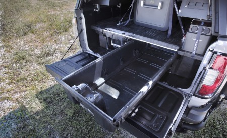 2021 GMC Canyon AT4 OVRLANDX Concept Trunk Wallpapers 450x275 (19)