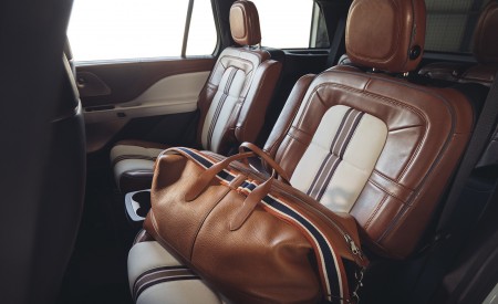 2021 Lincoln Aviator Shinola Concept Interior Rear Seats Wallpapers 450x275 (19)