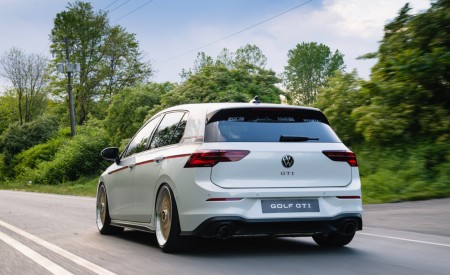 2021 Volkswagen GTI BBS concept Rear Three-Quarter Wallpapers 450x275 (3)