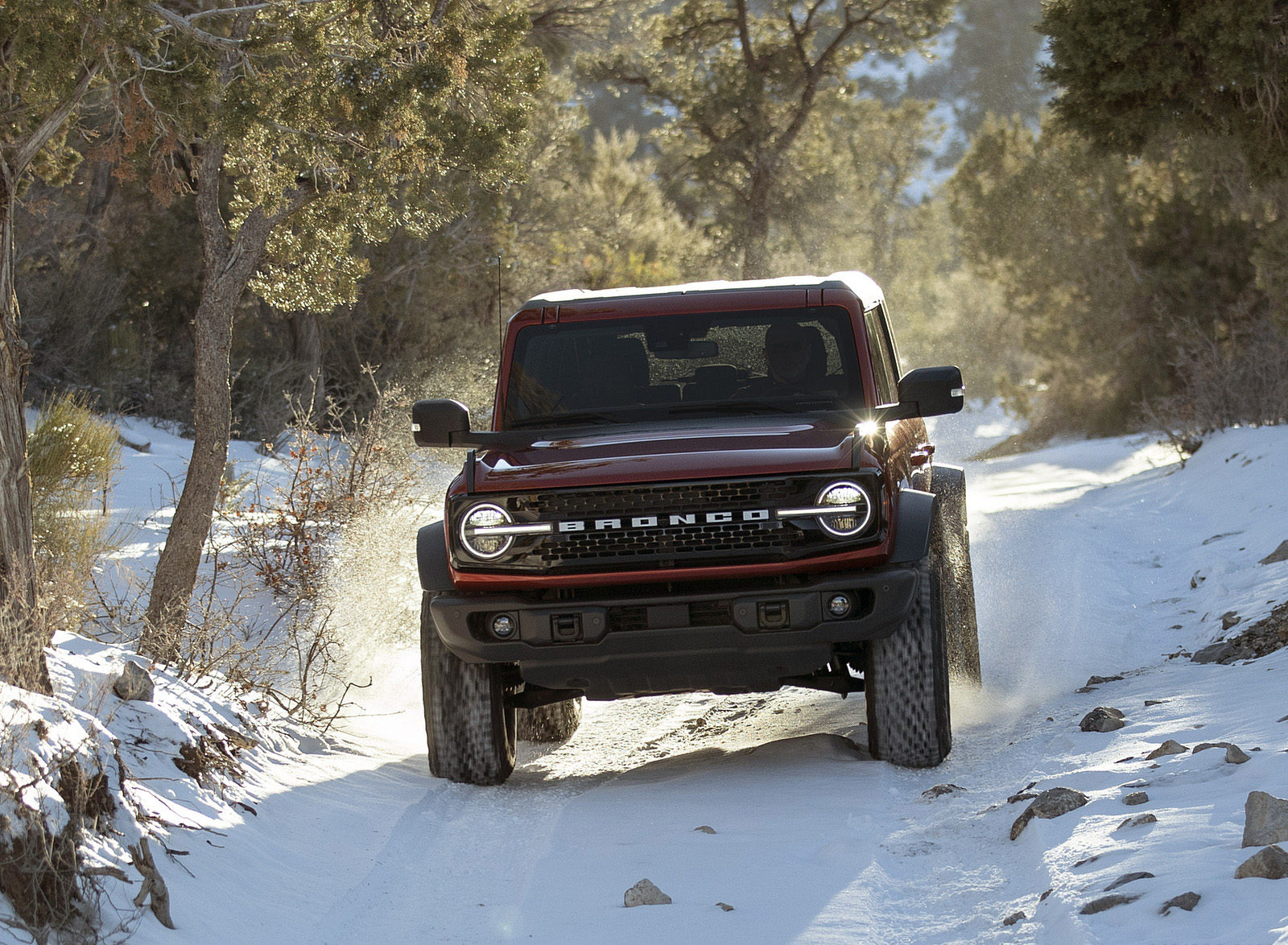 2022 Ford Bronco Wildtrak 4-Door Front Wallpapers (1)