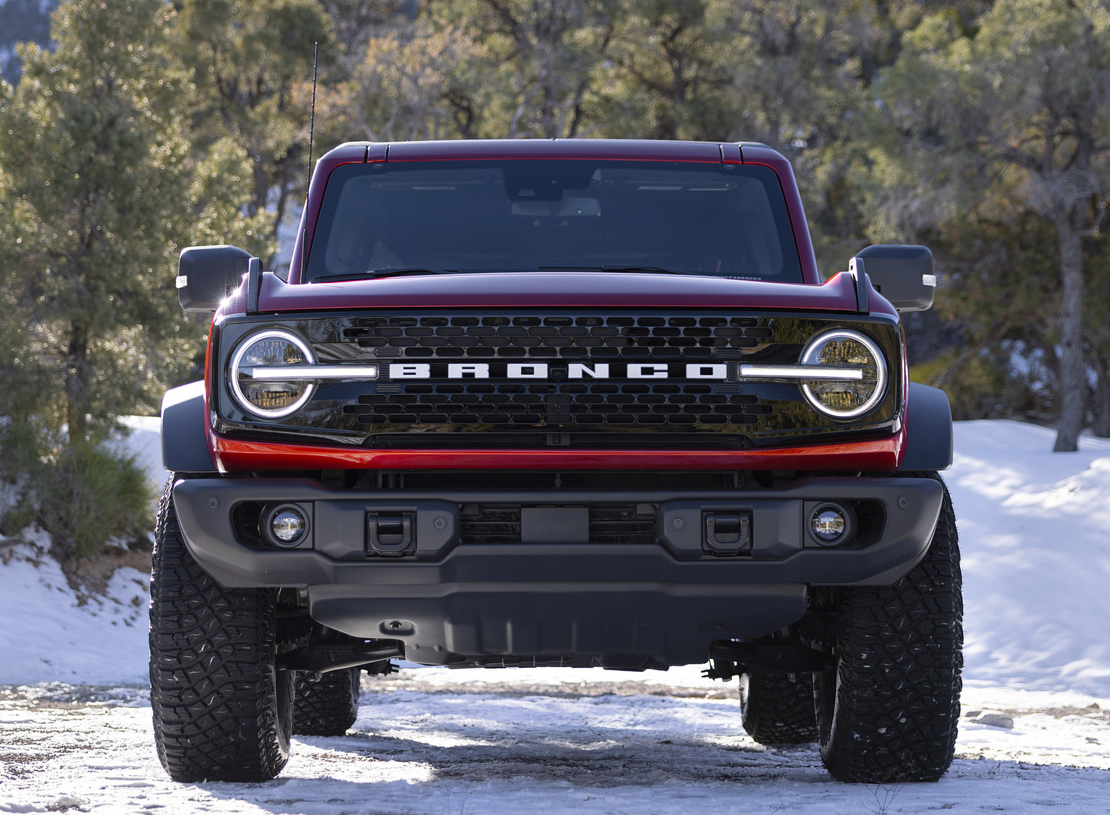 2022 Ford Bronco Wildtrak 4-Door Front Wallpapers (14)