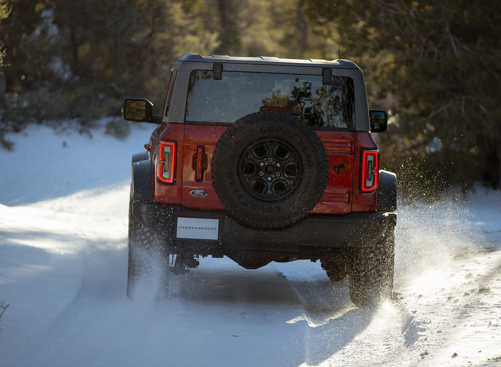 2022 Ford Bronco Wildtrak 4-Door Rear Wallpapers (3)