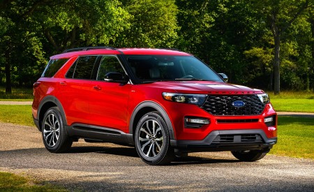 2022 Ford Explorer ST-Line Front Three-Quarter Wallpapers 450x275 (10)