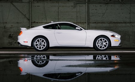 2022 Ford Mustang Ice White Appearance Package Side Wallpapers 450x275 (4)
