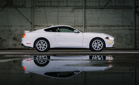 2022 Ford Mustang Ice White Appearance Package Side Wallpapers 450x275 (5)