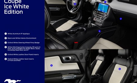 2022 Ford Mustang Ice White Appearance Package Technical Drawing Wallpapers 450x275 (24)