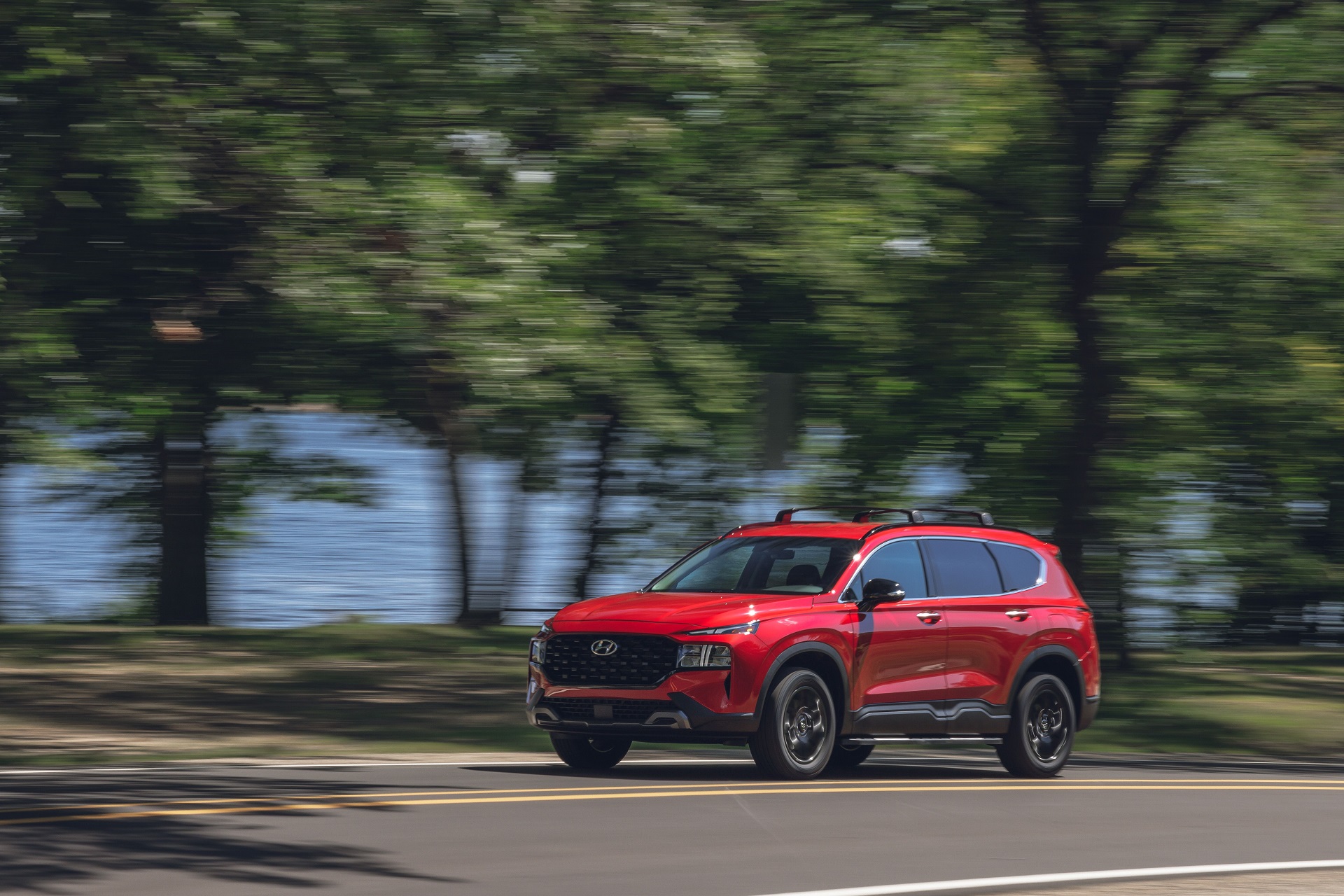 2022 Hyundai Santa Fe XRT 2.5L AWD Front Three-Quarter Wallpapers (6)