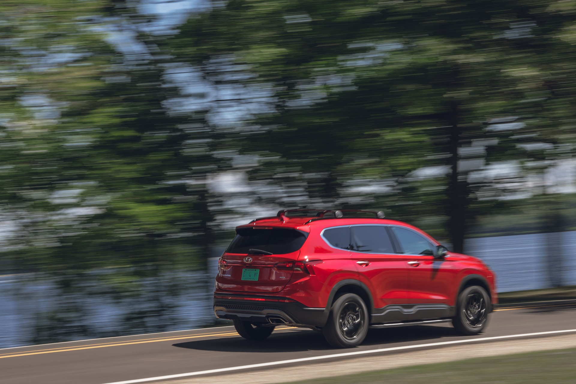 2022 Hyundai Santa Fe XRT 2.5L AWD Rear Three-Quarter Wallpapers (8)