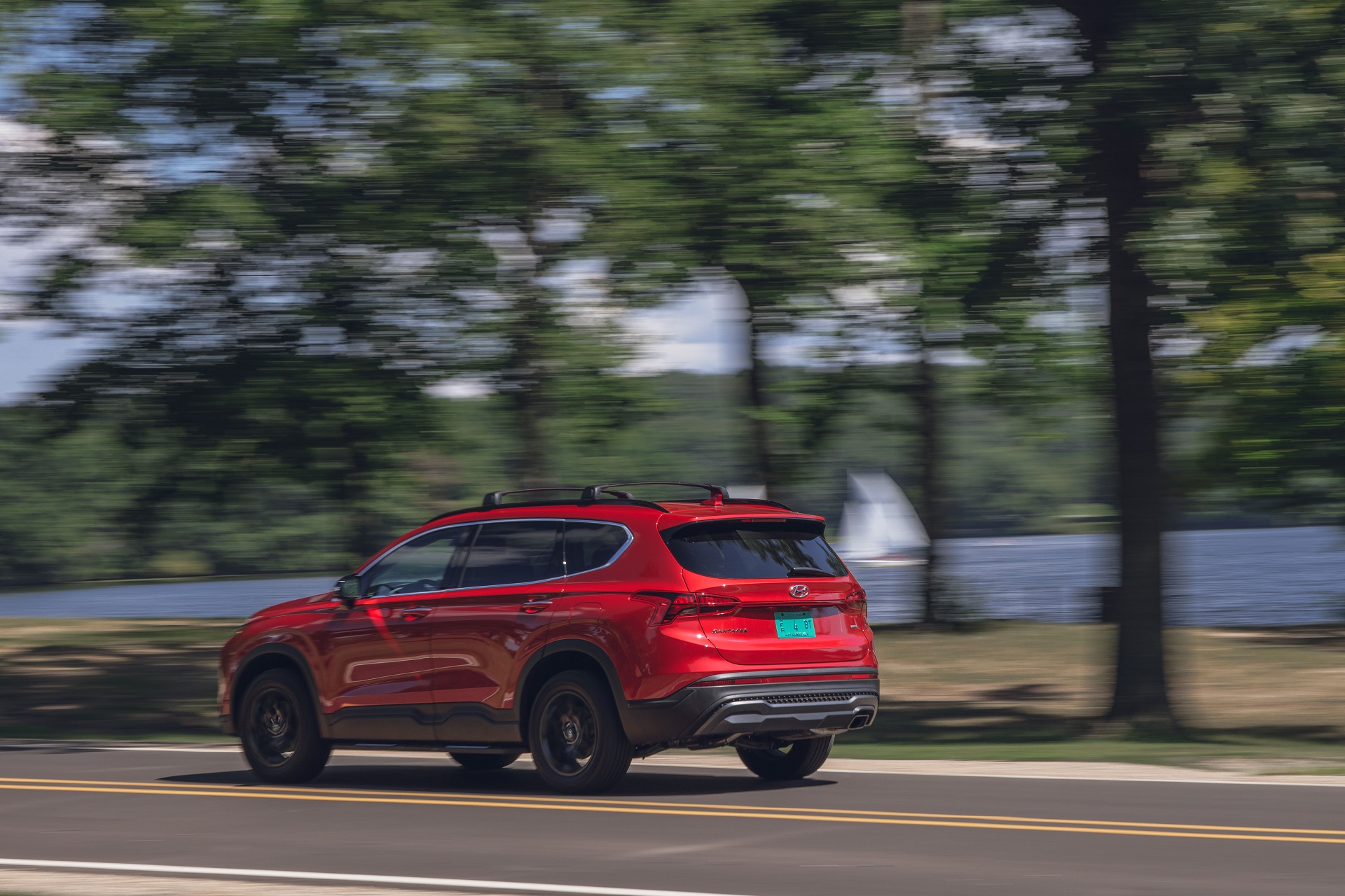 2022 Hyundai Santa Fe XRT 2.5L AWD Rear Three-Quarter Wallpapers (2)