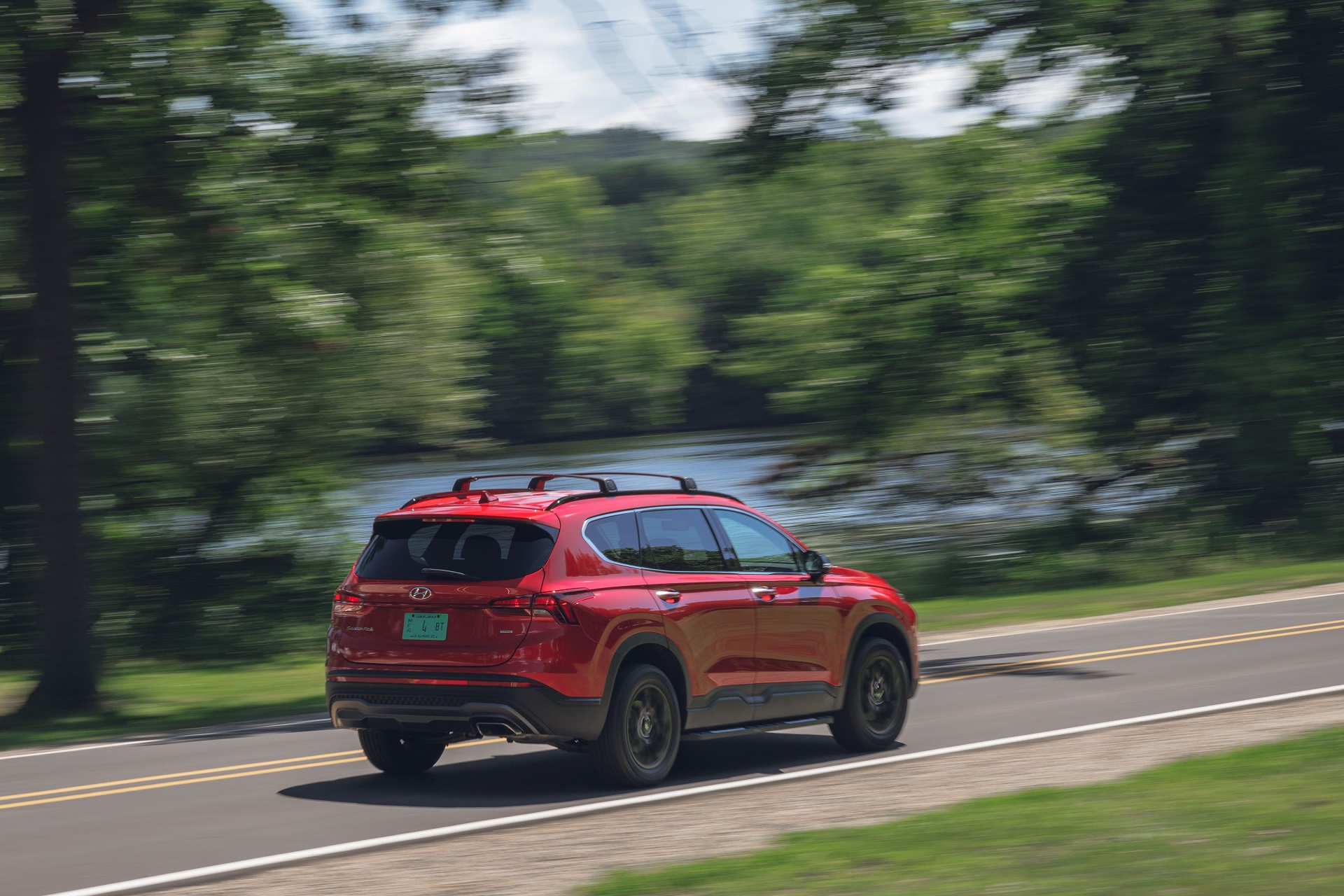 2022 Hyundai Santa Fe XRT 2.5L AWD Rear Three-Quarter Wallpapers  (3)