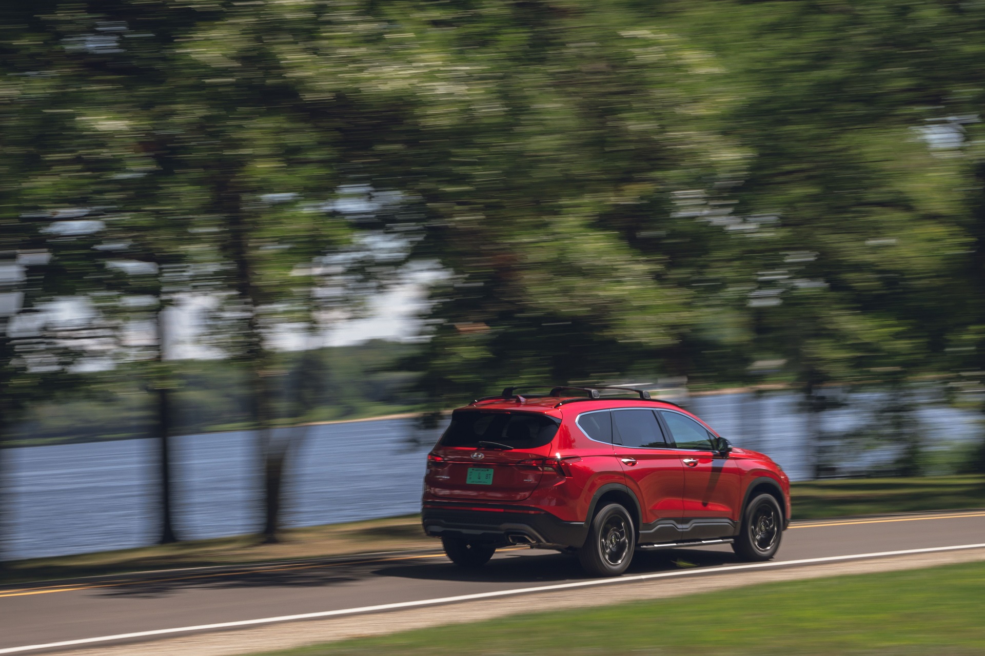 2022 Hyundai Santa Fe XRT 2.5L AWD Rear Three-Quarter Wallpapers (4)