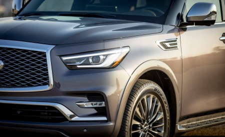 2022 Infiniti QX80 Headlight Wallpapers 450x275 (15)