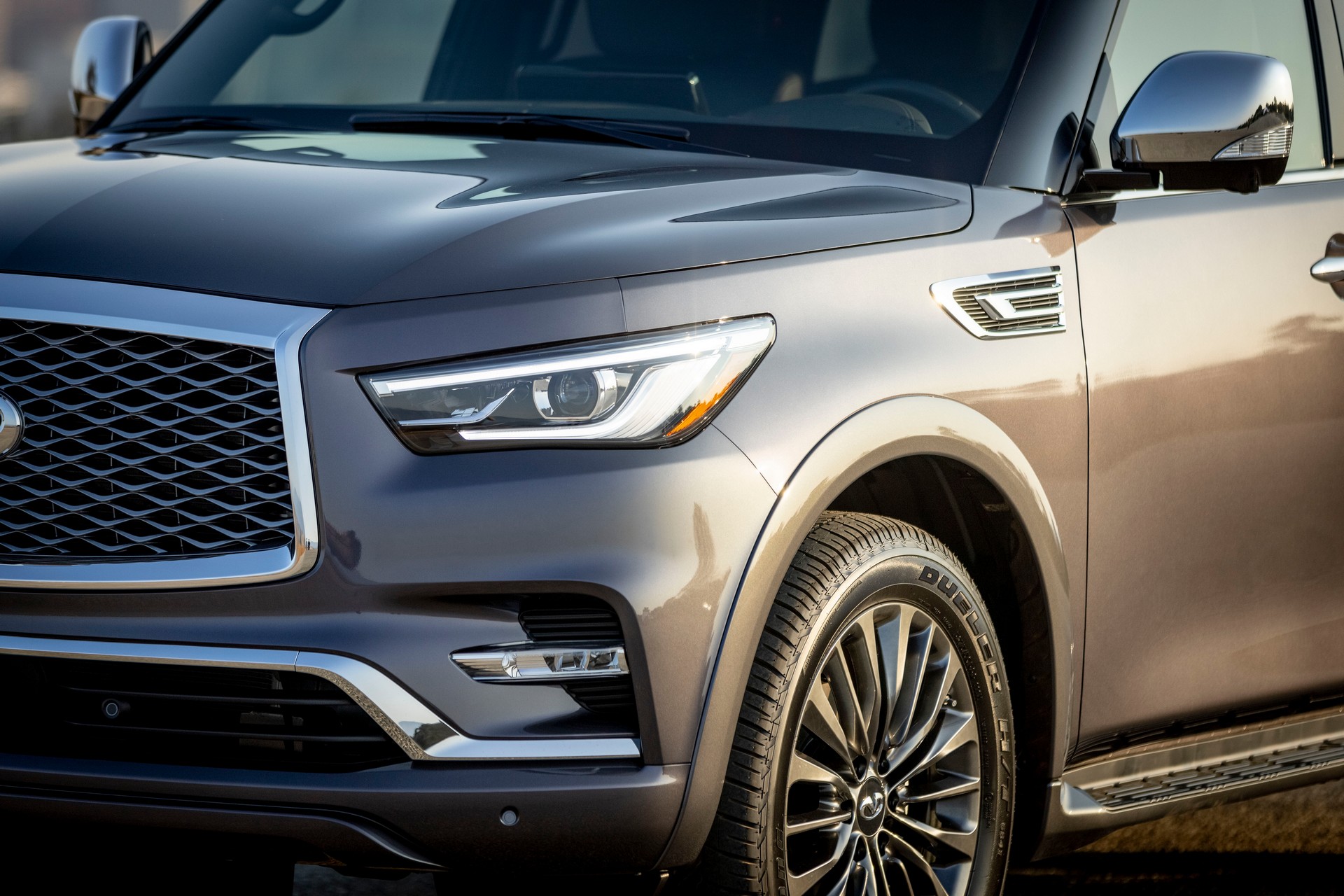 2022 Infiniti QX80 Headlight Wallpapers (15)