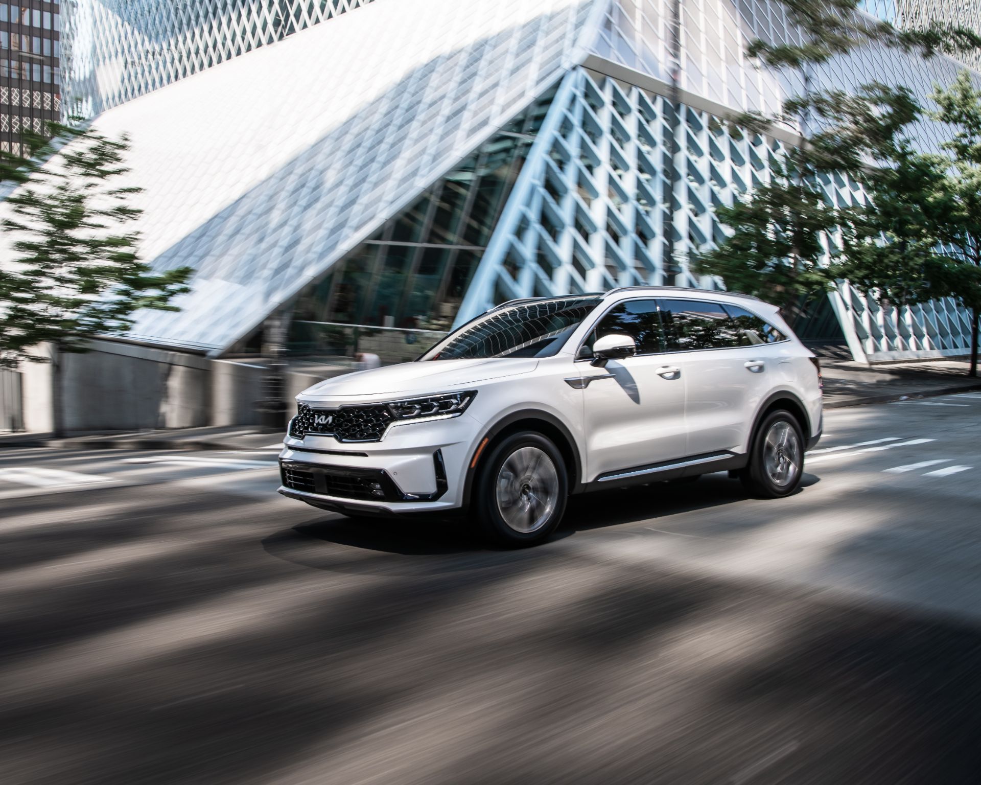 2022 Kia Sorento Plug-in Hybrid Front Three-Quarter Wallpapers #10 of 38
