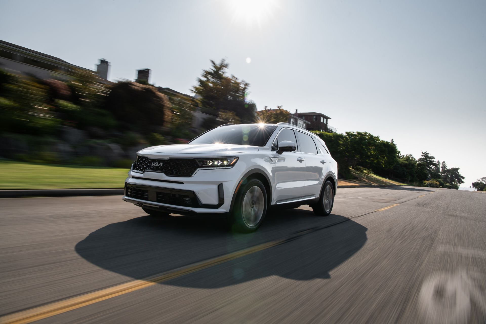 2022 Kia Sorento Plug-in Hybrid Front Three-Quarter Wallpapers #7 of 38