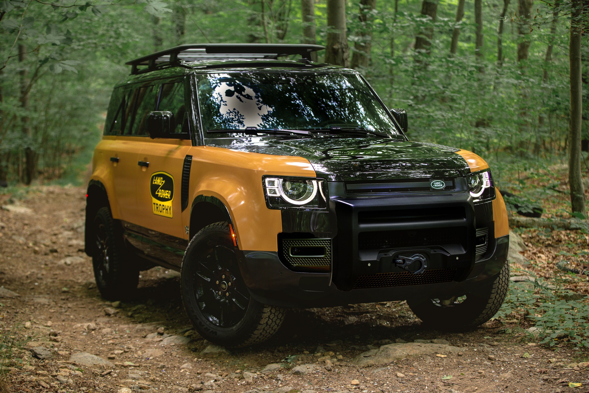 2022 Land Rover Defender Trophy Edition Front Wallpapers (1)