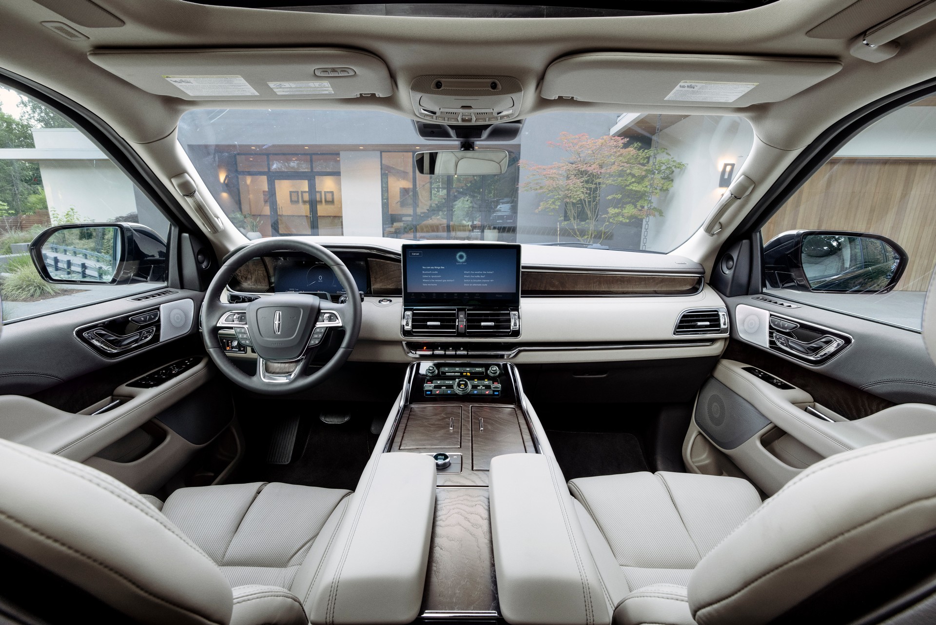 2022 Lincoln Navigator Reserve (Color: Flight Blue) Interior Wallpapers (15)