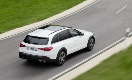 2022 Mercedes-Benz C-Class All-Terrain Rear Three-Quarter Wallpapers 450x275 (3)