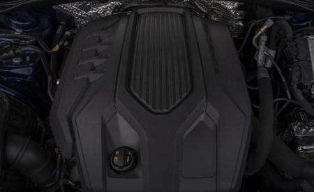 2022 Porsche Macan (Color: Gentian Blue Metallic) Engine Wallpapers 450x275 (111)