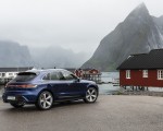 2022 Porsche Macan (Color: Gentian Blue Metallic) Rear Three-Quarter Wallpapers 150x120