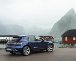 2022 Porsche Macan (Color: Gentian Blue Metallic) Rear Three-Quarter Wallpapers 150x120