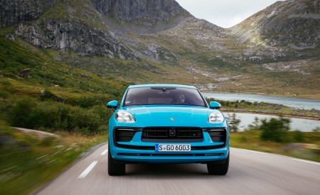 2022 Porsche Macan (Color: Miami Blue) Front Wallpapers 450x275 (43)