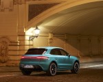 2022 Porsche Macan (Color: Miami Blue) Rear Three-Quarter Wallpapers 150x120