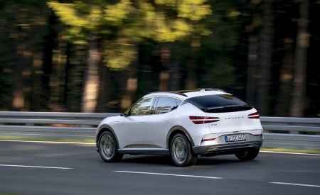 2023 Genesis GV60 Rear Three-Quarter Wallpapers 450x275 (24)
