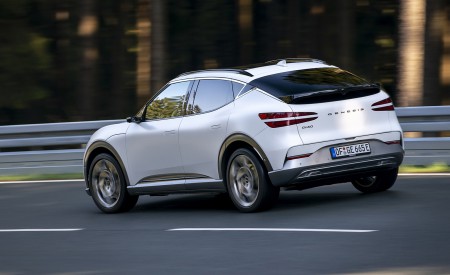 2023 Genesis GV60 Rear Three-Quarter Wallpapers 450x275 (26)