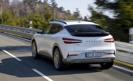 2023 Genesis GV60 Rear Three-Quarter Wallpapers 450x275 (2)
