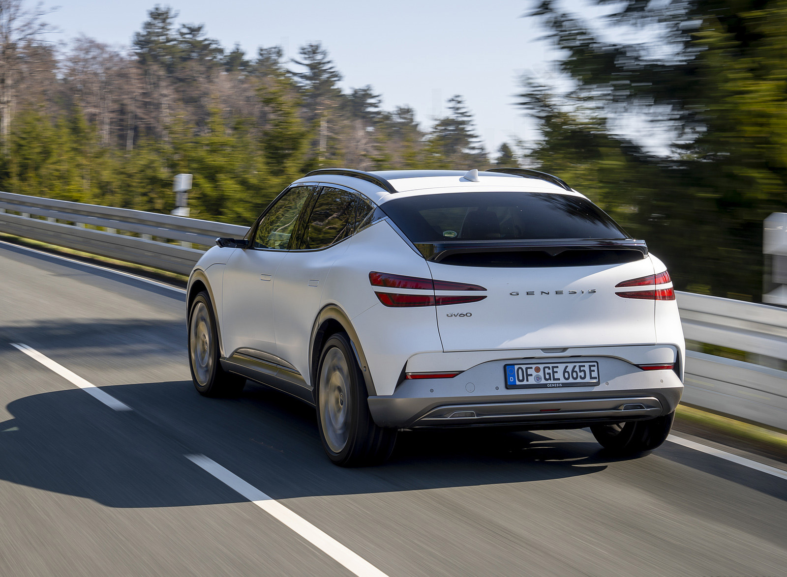 2023 Genesis GV60 Rear Three-Quarter Wallpapers (2)