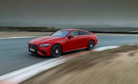 2023 Mercedes-AMG GT 63 S E Performance 4-Door Front Three-Quarter Wallpapers 450x275 (12)