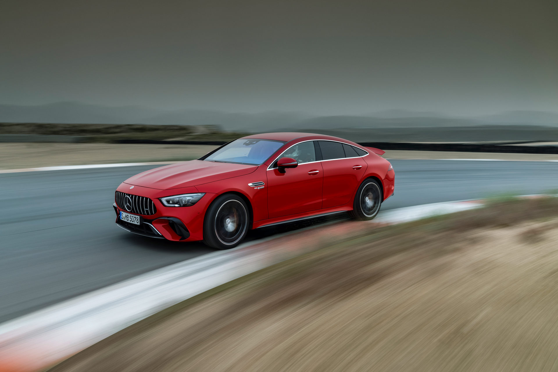 2023 Mercedes-AMG GT 63 S E Performance 4-Door Front Three-Quarter Wallpapers (12)