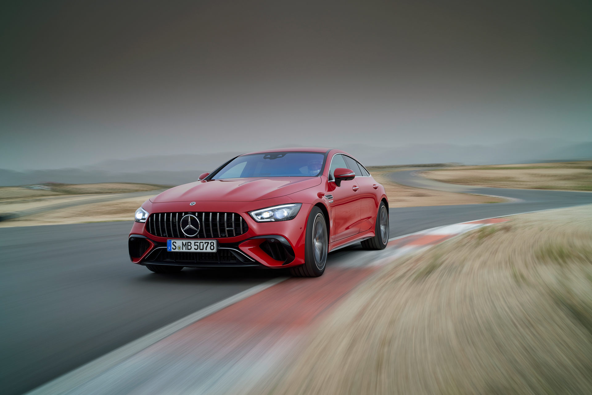 2023 Mercedes-AMG GT 63 S E Performance 4-door Front Three-Quarter Wallpapers (7)