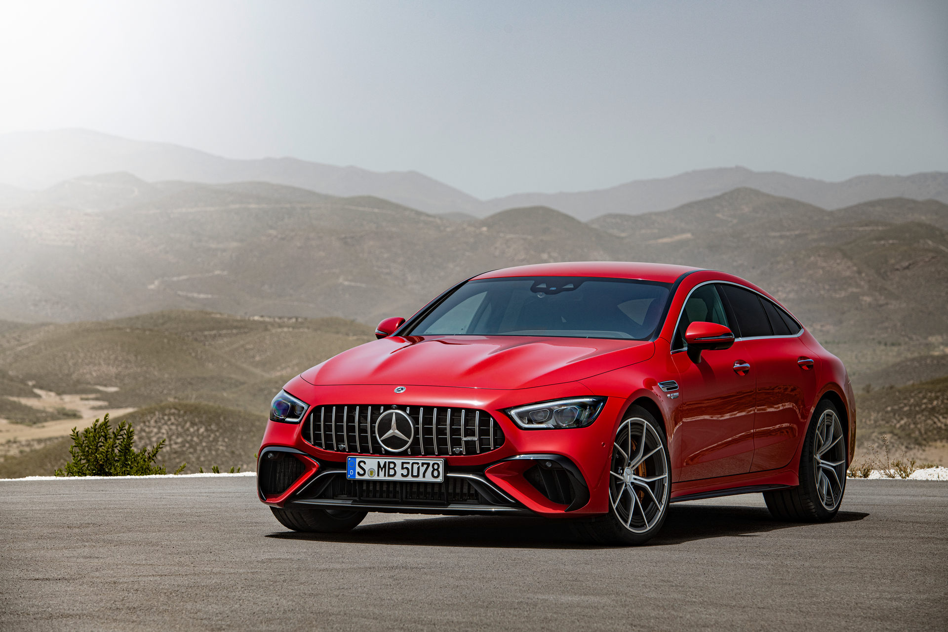 2023 Mercedes-AMG GT 63 S E Performance 4-door Front Three-Quarter Wallpapers (1)
