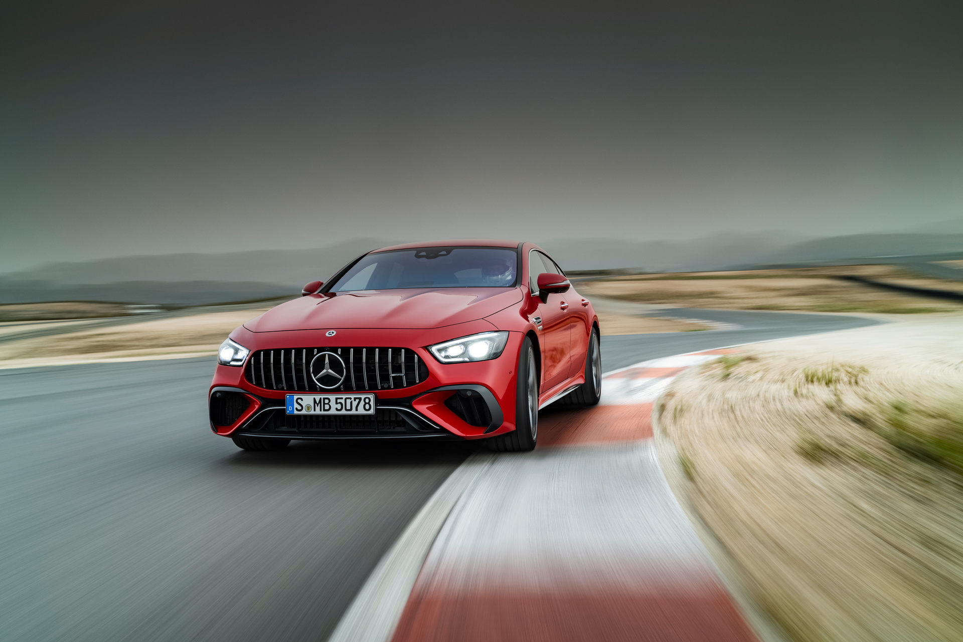 2023 Mercedes-AMG GT 63 S E Performance 4-door Front Wallpapers (8)
