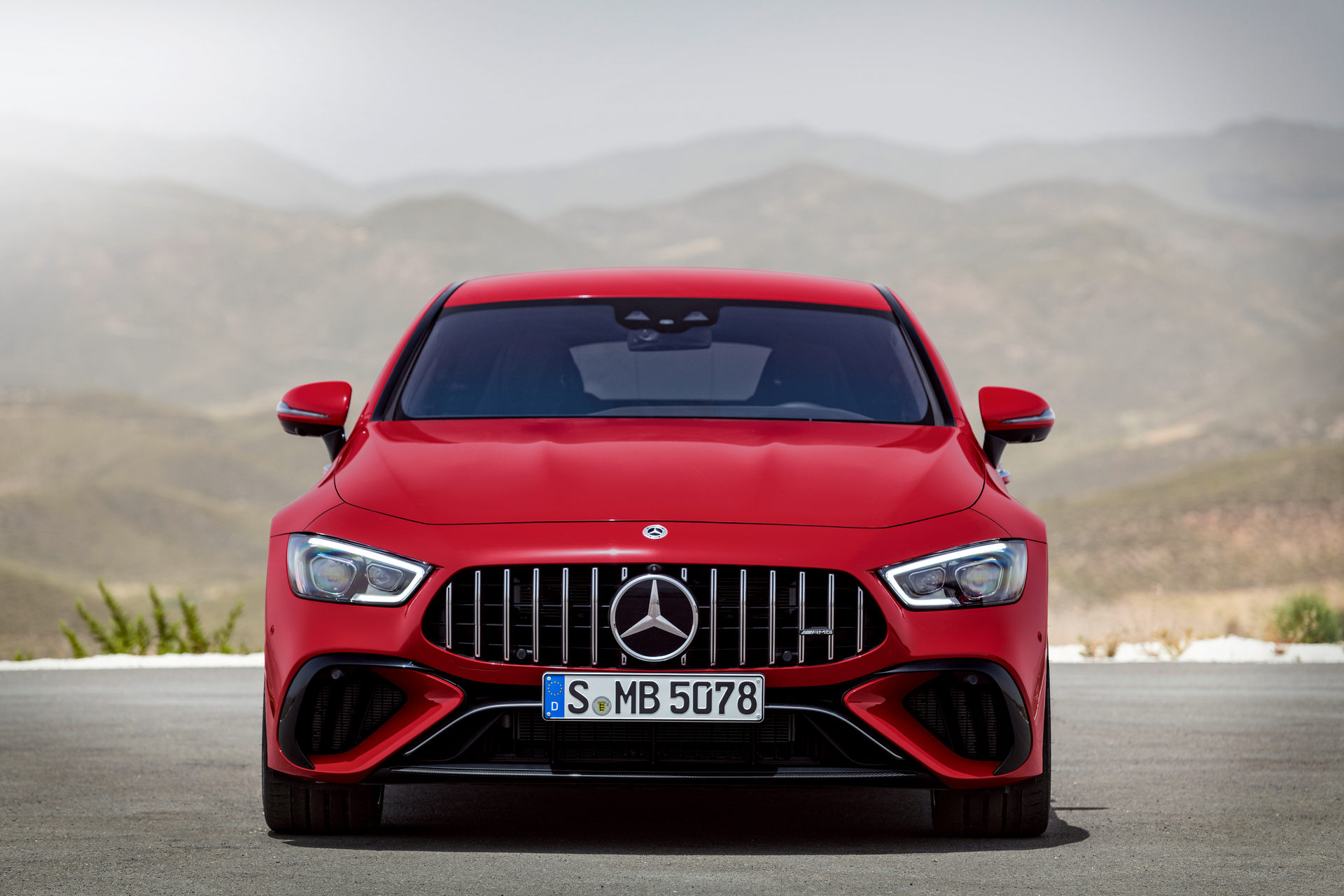 2023 Mercedes-AMG GT 63 S E Performance 4-door Front Wallpapers (2)