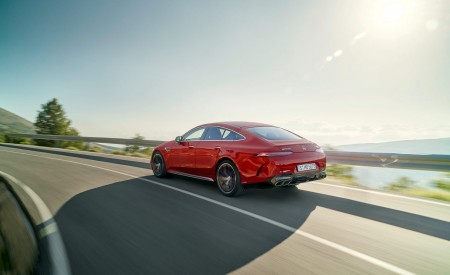 2023 Mercedes-AMG GT 63 S E Performance 4-Door Rear Three-Quarter Wallpapers 450x275 (18)