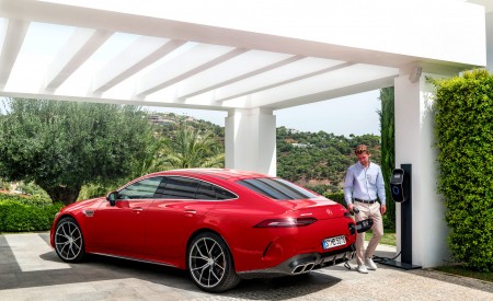 2023 Mercedes-AMG GT 63 S E Performance 4-Door Rear Three-Quarter Wallpapers 450x275 (25)