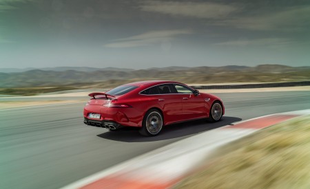 2023 Mercedes-AMG GT 63 S E Performance 4-Door Rear Three-Quarter Wallpapers 450x275 (20)