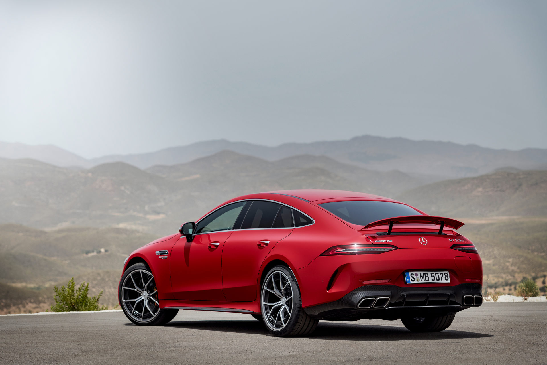 2023 Mercedes-AMG GT 63 S E Performance 4-door Rear Three-Quarter Wallpapers (3)